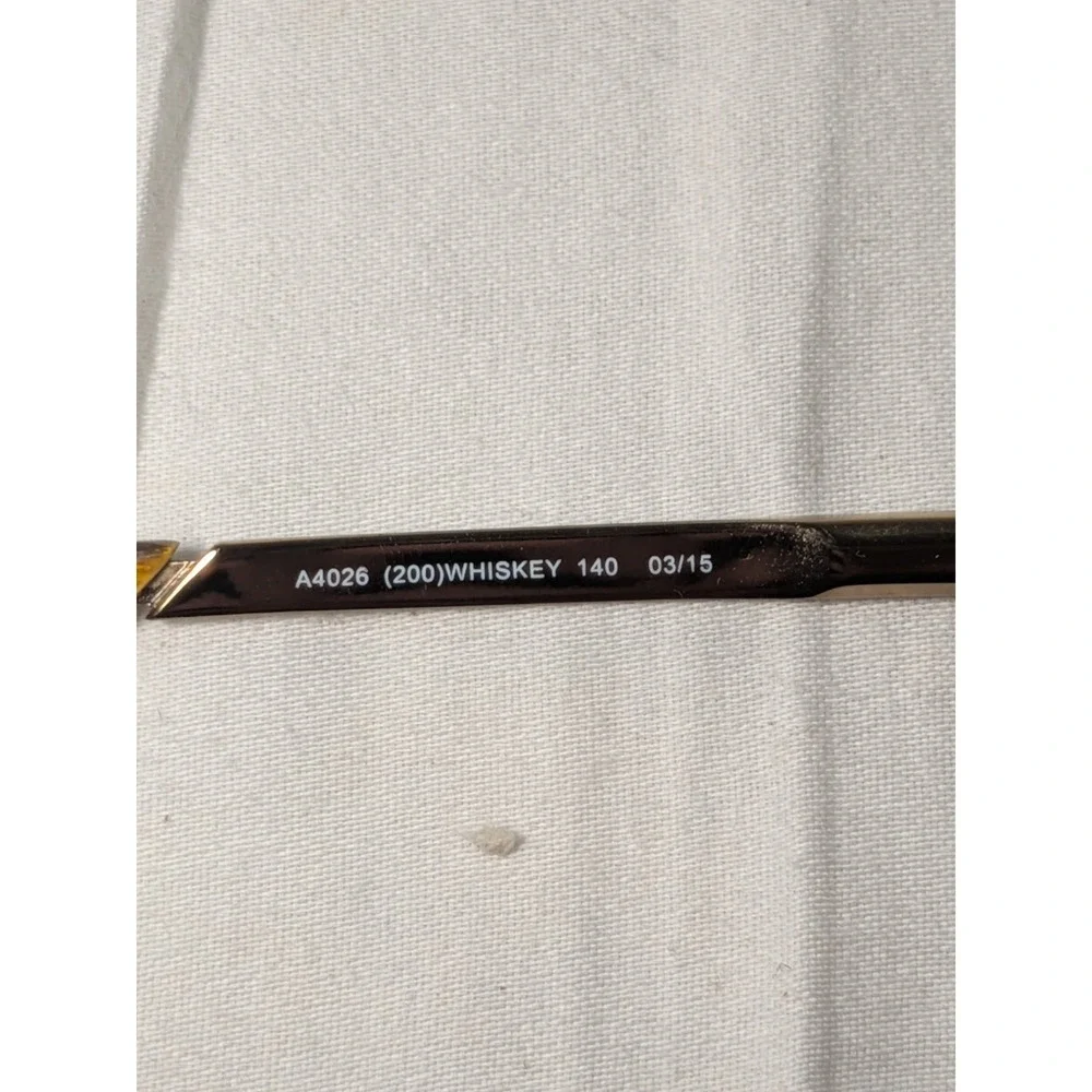 Altair A4026 200 Whiskey Gold Aviator Glasses Frames 56-17-140